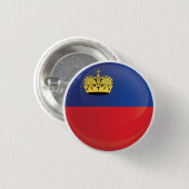 Liechtenstein-Round-Icon-Flagge Button (Vorne & Hinten)