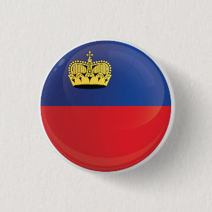 Liechtenstein-Round-Icon-Flagge Button