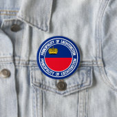 Liechtenstein-RundEmblem Button (Beispiel)