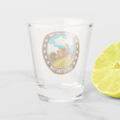 Liechtenstein Schnapsglas (Rückseite)