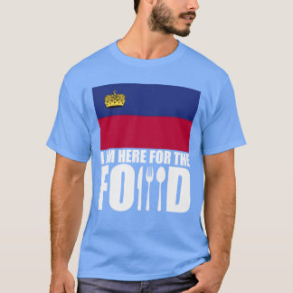 Liechtenstein Souvenir Essen Reise Geschenk T-Shirt
