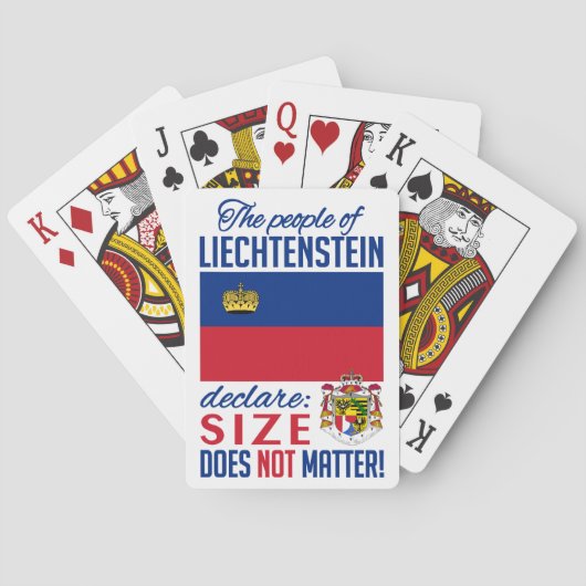 Liechtenstein Spielkarten (Rückseite)