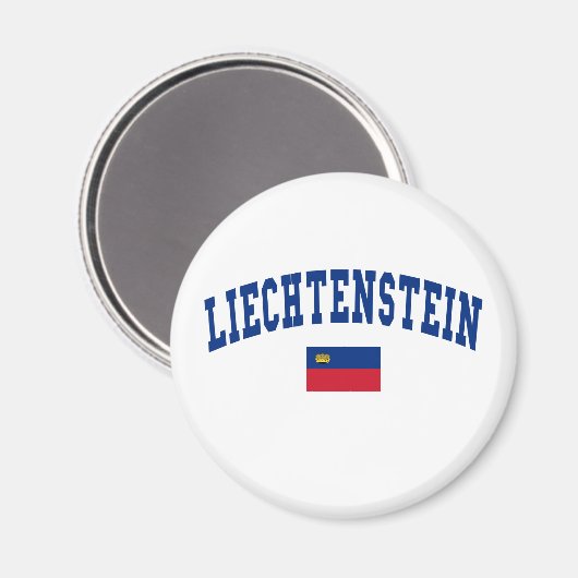 Liechtenstein Style Magnet (Vorderseite/Rückseite)