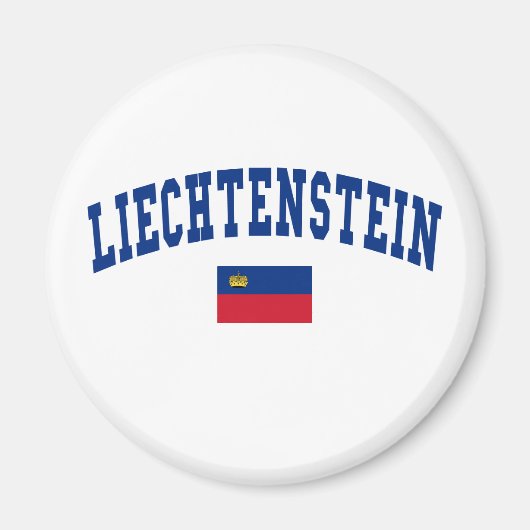 Liechtenstein Style Magnet (Vorne)