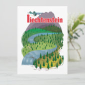 liechtenstein Travel Poster (Stehend Vorderseite)