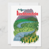 liechtenstein Travel Poster (Vorderseite)