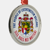 Liechtenstein-Verzierung Ornament Aus Metall (Rechts)