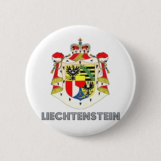 Liechtenstein-Wappen Button (Vorderseite)