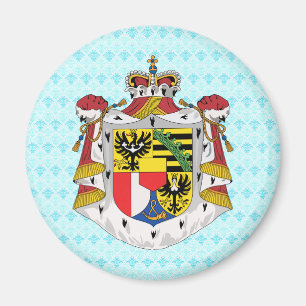 Liechtenstein-Wappen Detail Magnet