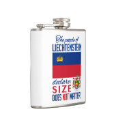 Liechtensteinflasche Flachmann (Rechts)