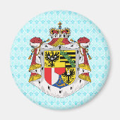 liechtensteinische Wappen im Detail Magnet (Vorne)