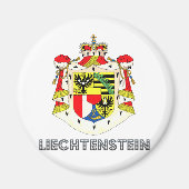liechtensteinische Wappendecke Magnet (Vorne)