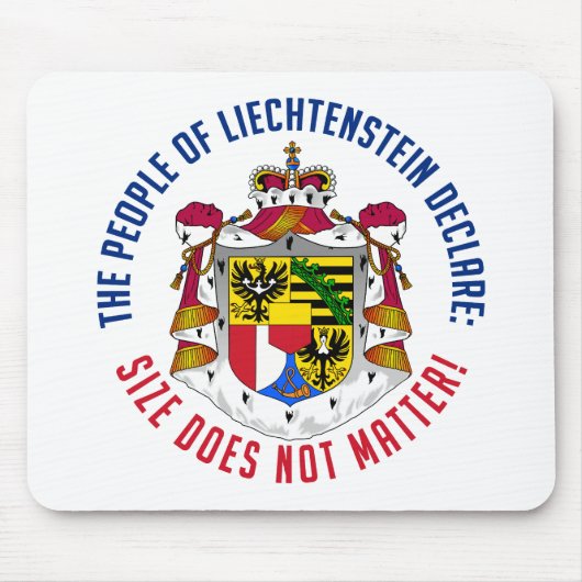 Liechtensteinischer Mousepad (Vorne)