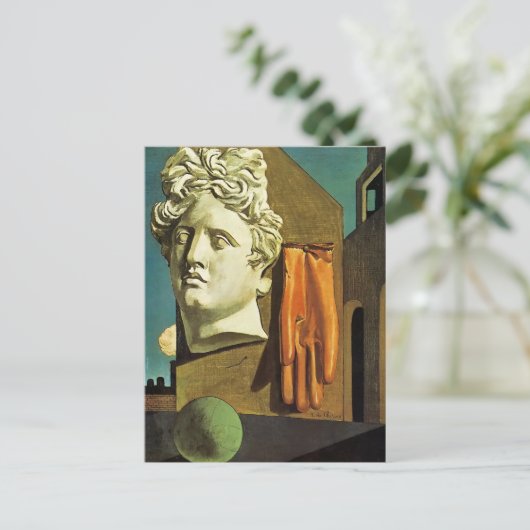 Lied De Chirico Love Postkarte (Stehend Vorderseite)