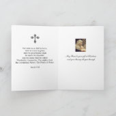 Lied der Angels Weihnachtskarte Feiertagskarte (Innenseite)