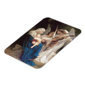 Lied der Engel (1881) von Bouguereau Magnet (Linke Seite)
