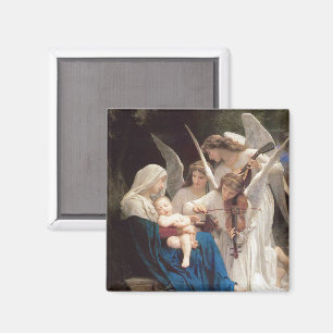 Lied der Engel (1881) von Bouguereau Magnet