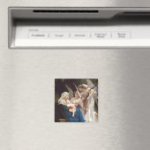 Lied der Engel (1881) von Bouguereau Magnet (In Situ (Geschirrspüler))