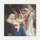 Lied der Engel (1881) von Bouguereau Magnet (Vorne)