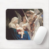 Lied der Engel (1881) von Bouguereau Mousepad (Mit Mouse)