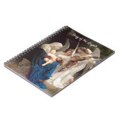 Lied der Engel (1881) von Bouguereau Notizblock (Linke Seite)