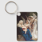 Lied der Engel (1881) von Bouguereau Schlüsselanhänger (Vorderseite)