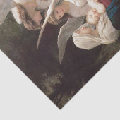 Lied der Engel (1881) von Bouguereau Seidenpapier (Ausschnitt)