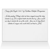 Lied der Engel Bouguereau (Innenansicht Horizontal (Oben))