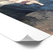 Lied der Engel Bouguereau Kunstwerke Poster (Ecke)