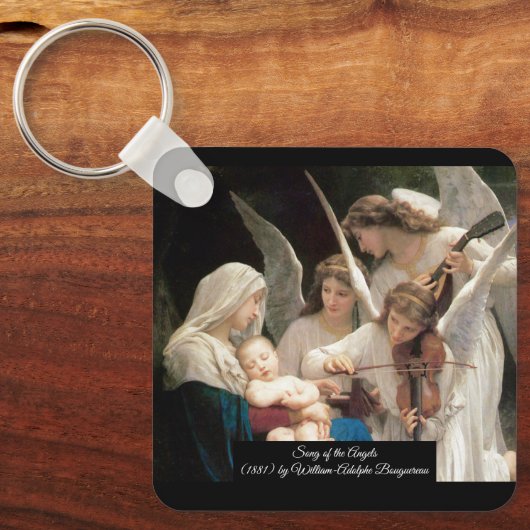Lied der Engel Bouguereau Schlüsselanhänger (Vorderseite)