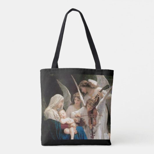 Lied der Engel Bouguereau Tasche (Rückseite)