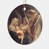 Lied der Engel Religiöse Weihnachtsfeier Keramikornament (Links)