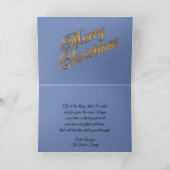 "Lied der Engel" religiöse Weihnachtskarte Feiertagskarte (Innenseite)