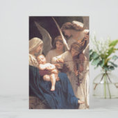 Lied der Engel - William-Adolphe Bouguereau Briefpapier (Stehend Vorderseite)