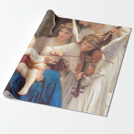 Lied der Engel - William-Adolphe Bouguereau Geschenkpapier (Ungerollt)
