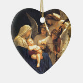 Lied der Engel, William-Adolphe Bouguereau Keramik Ornament (Rechts)