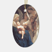 Lied der Engel - William-Adolphe Bouguereau Keramikornament (Links)