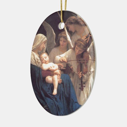 Lied der Engel - William-Adolphe Bouguereau Keramikornament (Links)