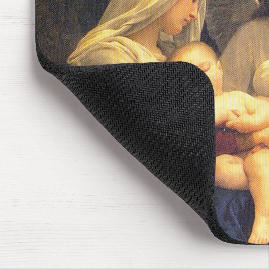 Lied der Engel, William-Adolphe Bouguereau Mousepad (Ecke)