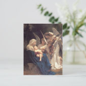 Lied der Engel - William-Adolphe Bouguereau Postkarte (Stehend Vorderseite)