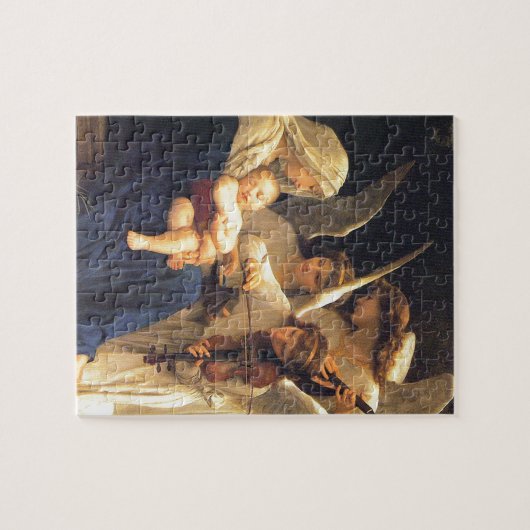 Lied der Engel, William-Adolphe Bouguereau Puzzle (Horizontal)