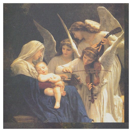 Lied der Engel, William-Adolphe Bouguereau Stoff (Muster)