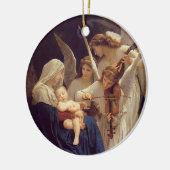 Lied der Engelsverzierung Keramikornament (Links)