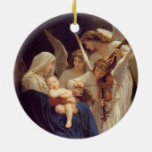 Lied der Engelsverzierung Keramikornament (Hinten)