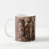 Lied der Zeit durch Toorop Jan. (beste Qualität) Kaffeetasse (Links)
