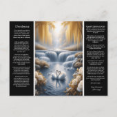 Lied des Desiderata Valley, Melodie des Herzens Postkarte (Vorderseite)