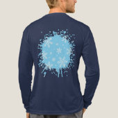 Lied des Schnees Tri-Blend Shirt (Rückseite)