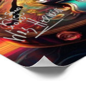 Lied in meinem Album-Cover Poster (Ecke)