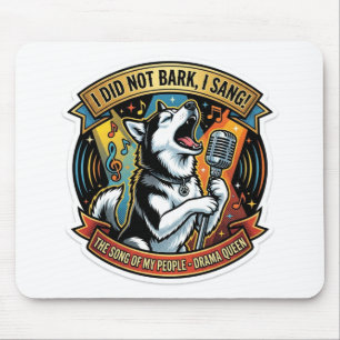 Lied Meines Volkes Drama Queen - Lustiges Schreien Mousepad