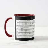 Lied merkt Balalaika-Kaffee-Tasse Tasse (Links)